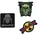 Grupo Erik Patches zum Aufbügeln Bügelbilder für Textilien Megadeth Set 3 Bügelflicken Aufnäher Erwachsene und Kinder