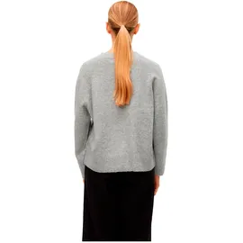 Vero Moda Boom Strickjacke Light Grey Melange XS