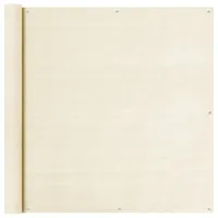 vidaXL Balkon-Sichtschutz 120 x 300 cm Beige HDPE