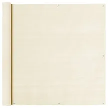 vidaXL Balkon-Sichtschutz 120 x 300 cm Beige HDPE