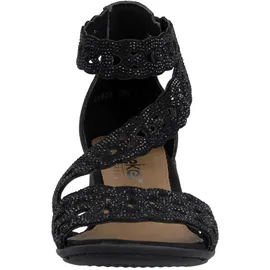 Rieker Sandalette Damen Schwarz 39