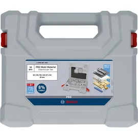Bosch Multi Material Lochsäge Q-Lock Aufsteckhalter-Set 10-tlg.