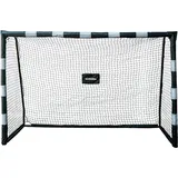 SANDORA Fußballtor Hattrick L 240x160x85, schwarz/weiß - schwarz/weiß