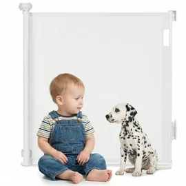 lionelo Treppenschutzgitter Thea 140 cm Weiß