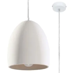 Pendelleuchte Deckenleuchte Modern Weiß Holz Esszimmer Wohnzimmer Küche