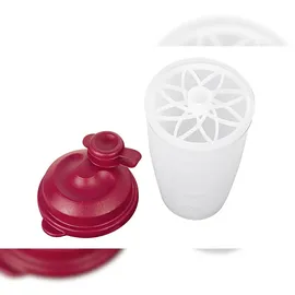 Westmark Mixery Dressingshaker mit Mess-Skala 0,5 l rot