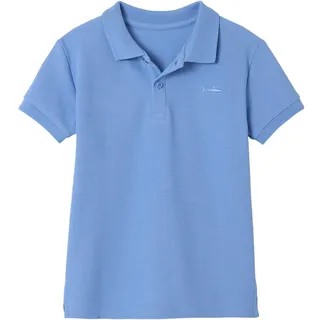 Vertbaudet Jungen Poloshirt, Kurze Ärmel graublau 152 - 152