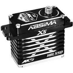 MKS Standard-Servo HBL550 Brushless-Servo Getriebe-Material JR-Stecker Stecker