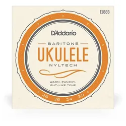 D’Addario EJ88B - Ukulele Baritone Nyltech | 026-030 - Saiten Zupfinstrument