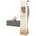 furn.design Center Garderoben-Set 150 x 200 x 30 cm grau
