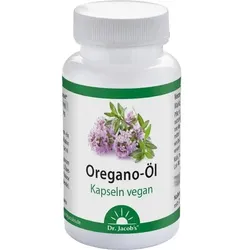 OREGANO ÖL Kapseln vegan Dr.Jacob's 60 St