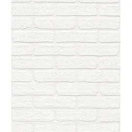 Rasch Textil Vliestapete 10 m x 0,32 m 150100 Weiß