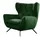 KAWOLA Sessel CHARME Hochlehnsessel Cord smaragd