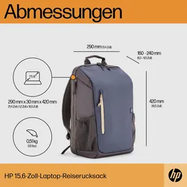 HP Travel 39,6cm(15,6 Zoll) 18L