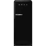 Smeg FAB28RBL6 Retro-Kühlschrank (270 l, 1530 mm hoch, Schwarz)