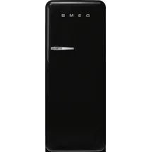 Smeg FAB28RBL6 Retro-Kühlschrank (270 l, 1530 mm hoch, Schwarz)
