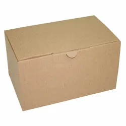 VEPATIM 100x Versandkarton 190x110x110mm schnelle Aufrichtung mit Steckverschluss braun