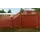 Andrewex Sichtschutzzaun Element Bordeaux Teakfarben 180/195 cm x 90 cm