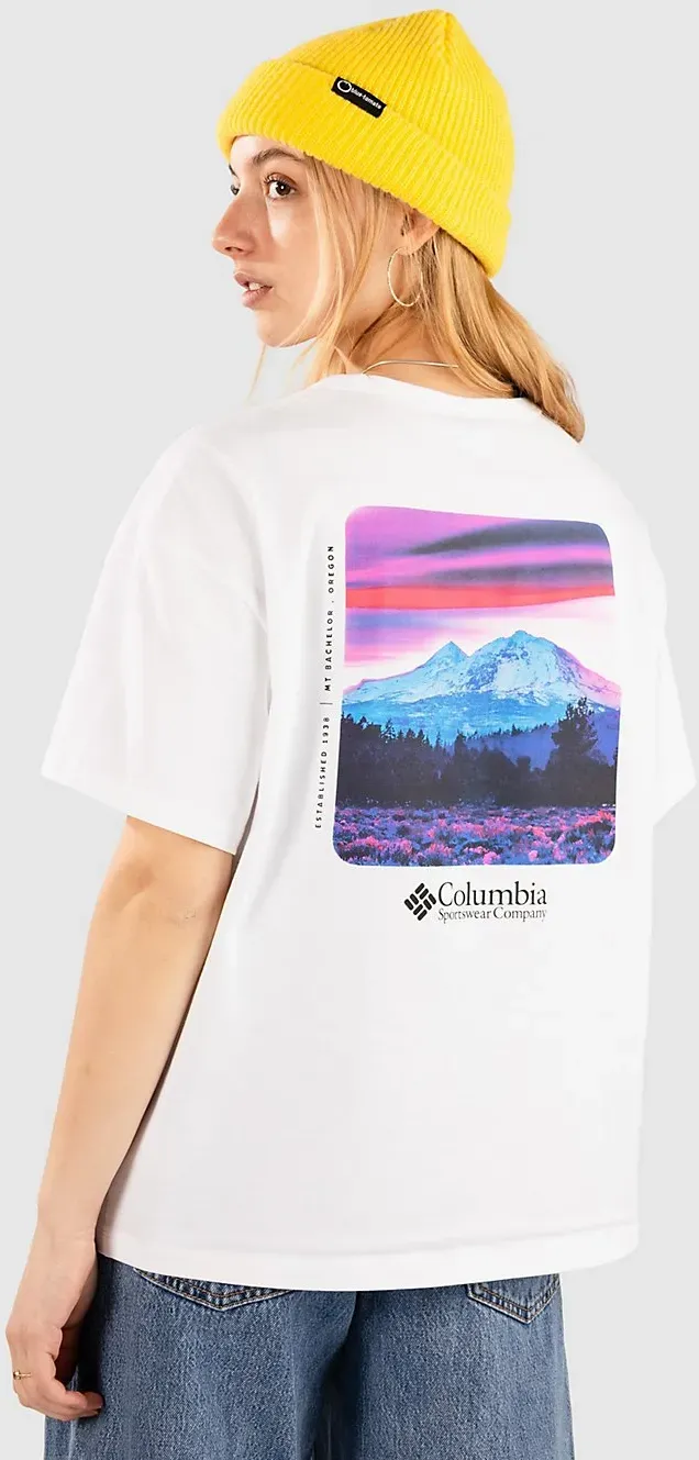 Columbia Csc Heavyweight Graphic T-Shirt white / hoodscape Gr. L