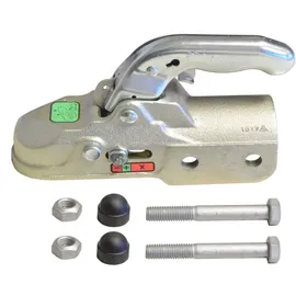 FKAnhängerteile 1 x Knott -Kugelkupplung - K35-C - 3500kg - Ø60mm - Bohrungen Ø14,5mm