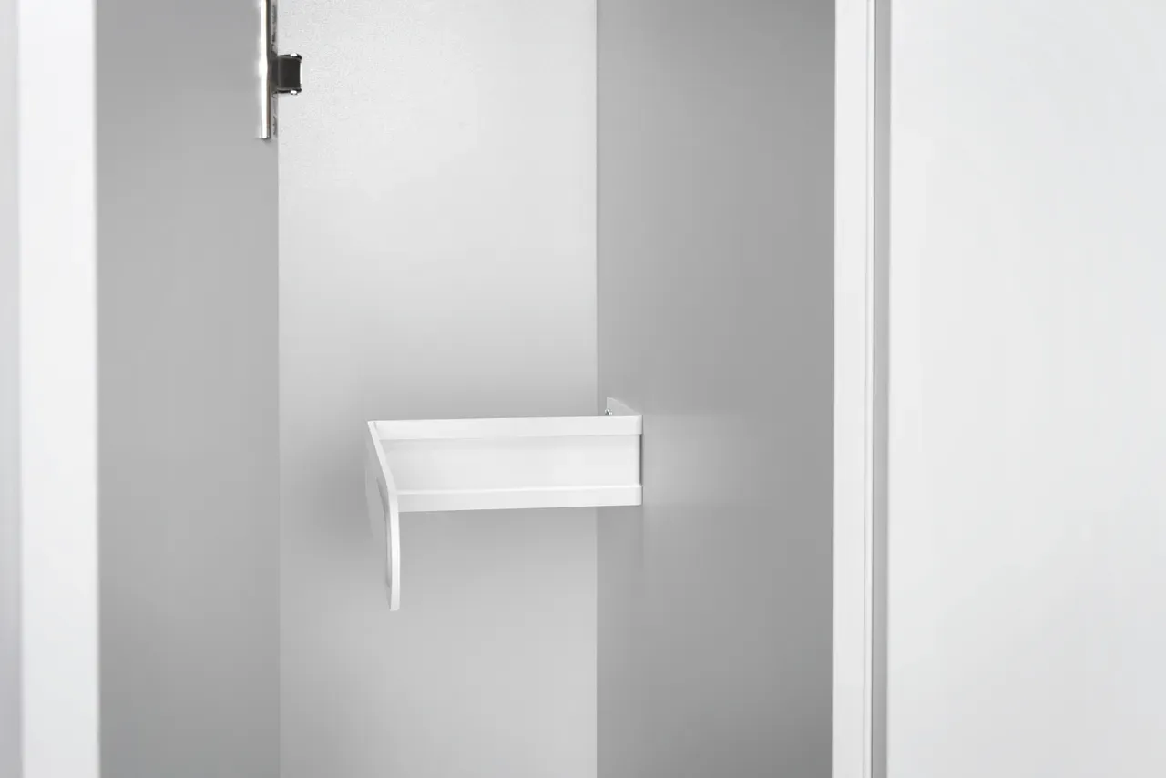 Naber 8035215 Tidy Wandhalter Schrankausstattung, weiß Tidy Wandhalter,