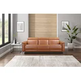 OTTO home Places of Style 3-Sitzer "LUND 222x97x100 cm Kunstleder elektrische Relaxfunktion", braun (cognac), (83555708-0)
