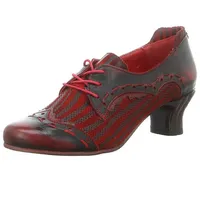 SIMEN Schnürpumps in bordeaux | Gr.: 38 EU