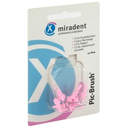 Miradent Interd.pic-brush Ersatzb.xx-fein pink