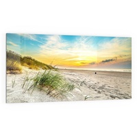 Deqori Küchenrückwand Glas | Motiv Baltischer Dünenstrand | 100x50
