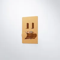 Steinberg Serie 390 Fertigmontageset Badarmaturen Rose Gold