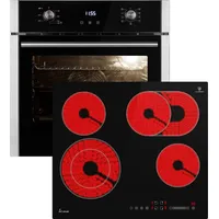 KKT Kolbe Autarkes Herdset: 60cm Einbaubackofen EB8005ED + 59cm