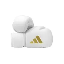 Adidas Boxhandschuhe Speed 50, Erwachsene, Boxing Gloves 10 oz, Punchinghandschuhe komfortabel und langlebig, weiß