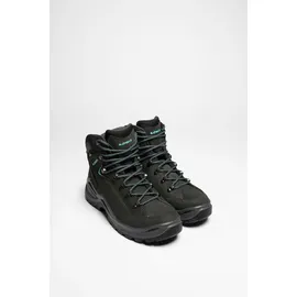 Lowa Renegade GTX Mid Damen Wide Asphalt/Türkis 38