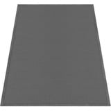 Paco Home Teppich »Tatami 475«, rechteckig, 24 mm Höhe, Kurzflor, Uni-Farben, mit Memory Foam, waschbar grau