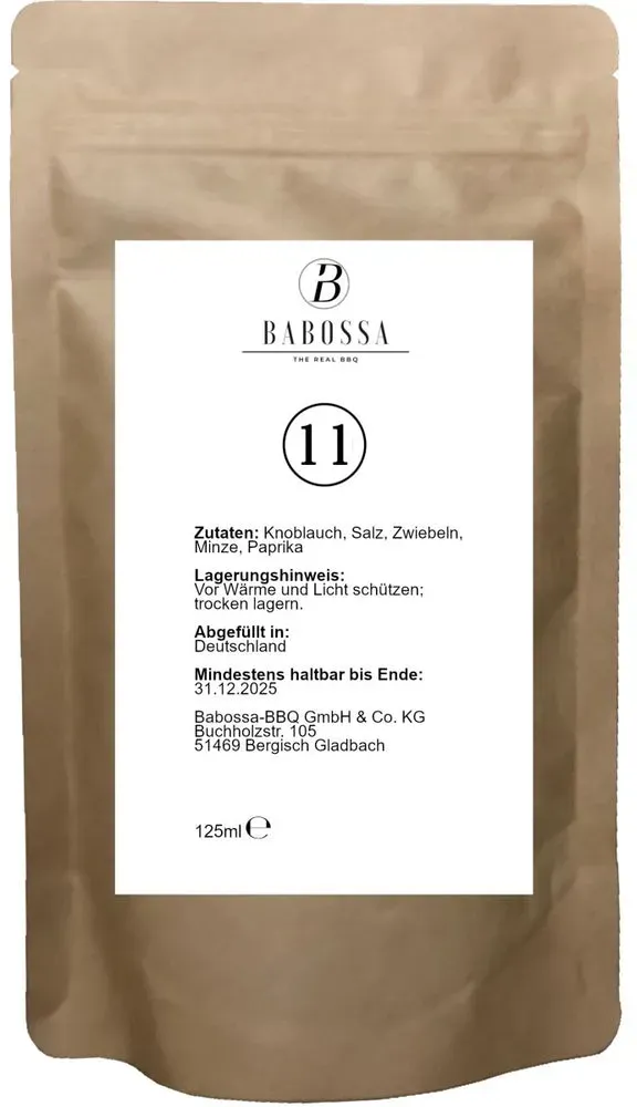 Babossa Gewürz Nummer 11