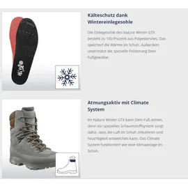 Haix Nature Winter GTX 206326 Gr. 41 grau/braun