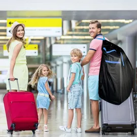Lihao Transporttasche Kinderwagen Flugzeug 120x61x46cm Gate Check Wasserdicht 720D