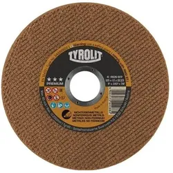 Tyrolit Trennscheibe Premium D125x1mm ger.NE-Metalle Bohr.22,23mm