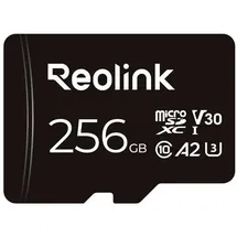 Reolink MicroSDXC Speicherkarte, Klasse 10 U3 TF Speicherkarte, kompatibel mit Reolink Überwachungskamera, 256GB