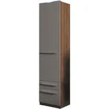 Priess Wäscheschrank Barcelona 48 x 193 x 36 cm Weiß