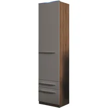Priess Wäscheschrank Barcelona 48 x 193 x 36 cm Weiß
