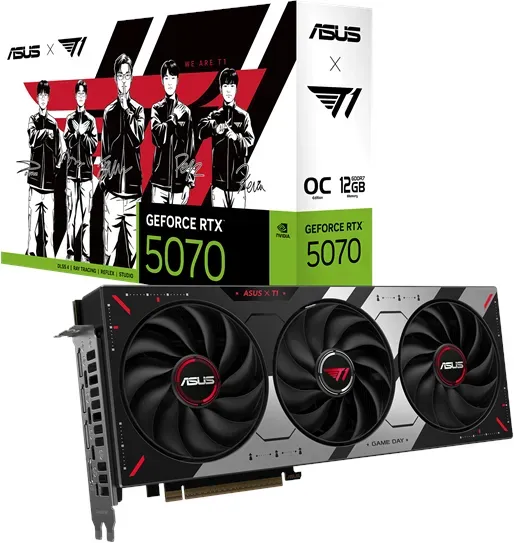 GeForce RTX 5070 T1 OC - 12GB GDDR7 RAM - Grafikkarte