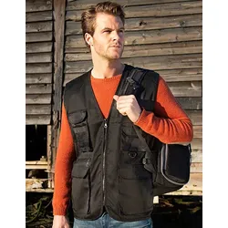Result Safari Vest - black - M