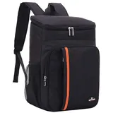 Lixada 18L Kühlrucksack Lunch-Tasche Rucksack, 18L Kühlrucksack isolierte Tasche Auslaufsicher, Picknickrucksäcke für Picknick, Arbeit, Reisen, Camping, Wandern, Ausflügen, BBQ, Männer Frauen