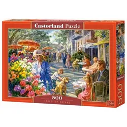 CASTORLAND B-53438 Street of Dreams, Puzzle 500 Teile