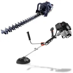FUXTEC-Bundle Motorsense FX-MS125 & Benzin Heckenschere FX-MH126
