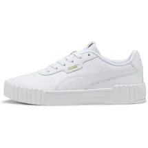 Puma Carina 3.0 Damen Weiß/Gold 37