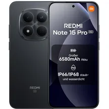 Xiaomi Redmi Note 15 Pro 5G 8 GB RAM 512 GB Black
