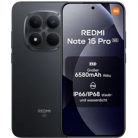 Xiaomi Redmi Note 15 Pro 5G 8 GB RAM 512 GB Black