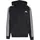 adidas Essentials 3-Streifen Kapuzenjacke Herren Schwarz/Weiß M